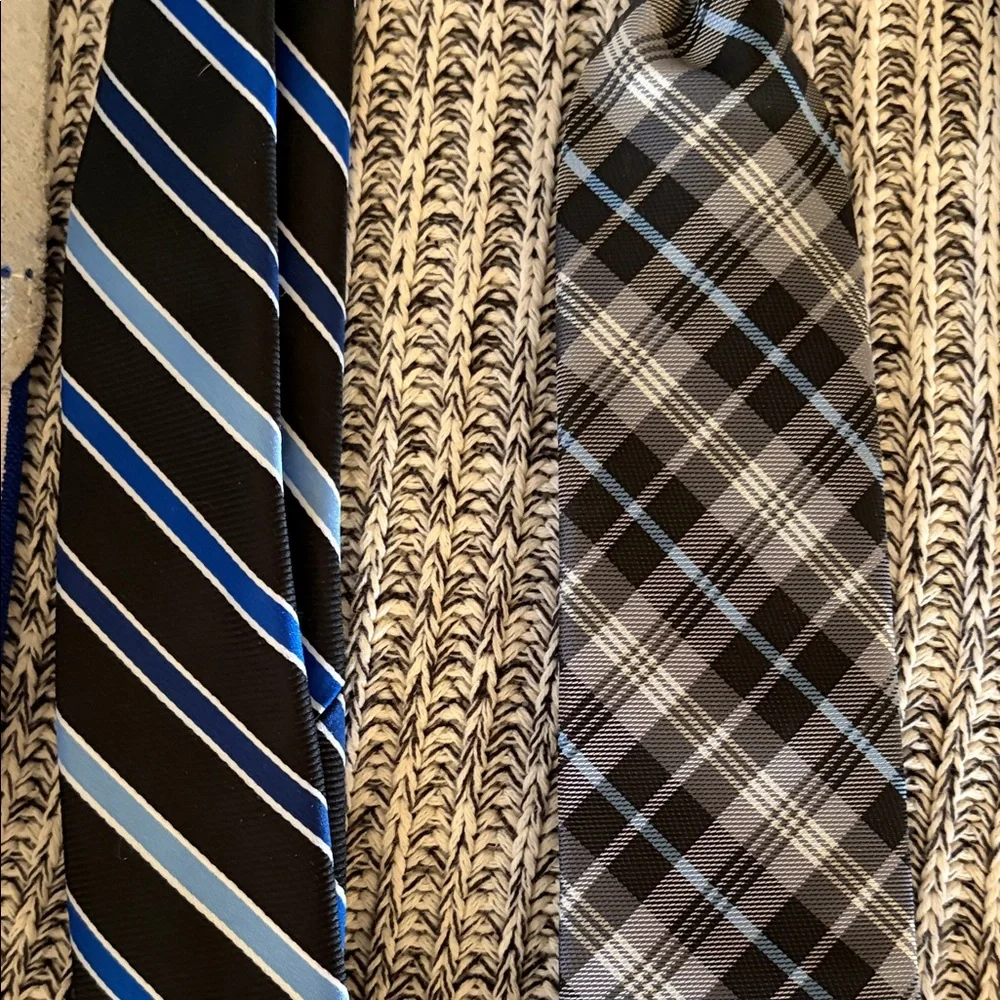Little Boy’s Blue Ties and Belt